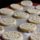 Sablés façon Shortbreads avant cuisson