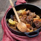Échine de porc à la confiture de prunes d’Agen