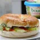 Bagel au saumon fumé et à l'aneth ©Anne Lataillade
