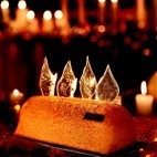 Bûche Eclat d'Or - copyright Dalloyau