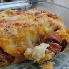 gratin de chou fleur au chorizo