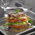 Millefeuilles de Boeuf à la Moutarde de Meaux Pommery