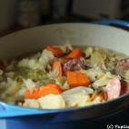 Soupe Paysanne à la saucisse de Morteau