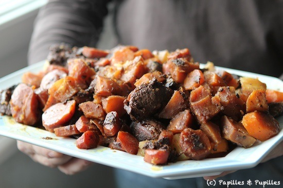 Boeuf mijoté carottes pommes de terre