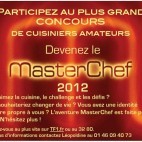 Participez à MasterChef 2012