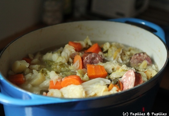 Soupe Paysanne à  la saucisse de Morteau