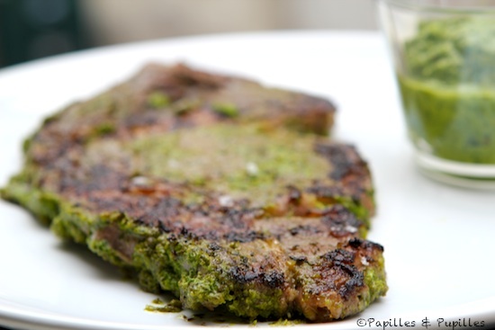 Entrecôte sauce Chimichurri