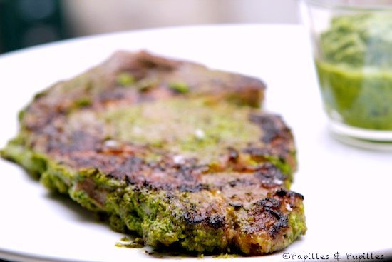 Entrecôte sauce Chimichurri