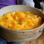 Salade d oranges au sirop de miel épicé