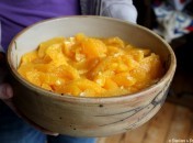 Salade d oranges au sirop de miel épicé Salade d’oranges au miel épicé