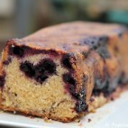 Cake aux myrtilles