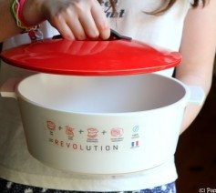 Cocotte révolution couvercle ouvert