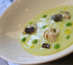 Plat de Michel Portos - Variation autour de l'huitre