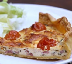 Quiche épinards Fromage à la crème
