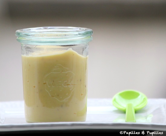 Crème à la rhubarbe