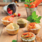 Petits cakes marbrés apéritifs à la vapeur