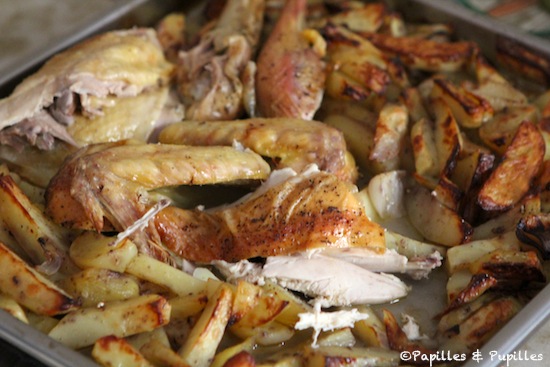 Poulet et pommes de terre au four Poulet et pommes de terre au four