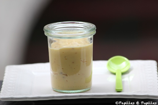 Rhubarbe curd à la fève Tonka 