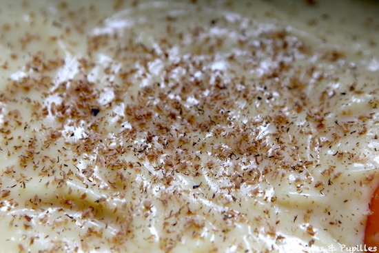 Rhubarbe curd à la fève tonka