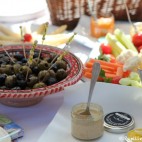 Tartinades et olives