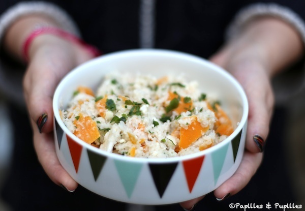 Taboulé de chou fleur à la Mimolette Vieille et persil