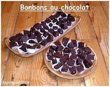 Fudge Bonbons de chocolat Image Papilles et Pupilles - Fudge