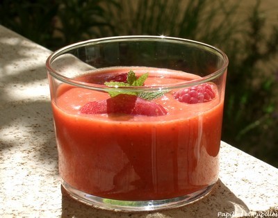 Gaspacho de fraises Gaspacho de fraises
