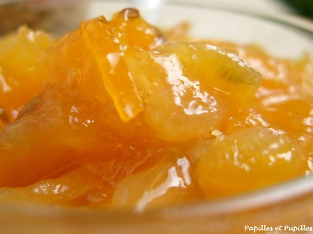 Confiture d orange aux grains de fenouil au micro ondes