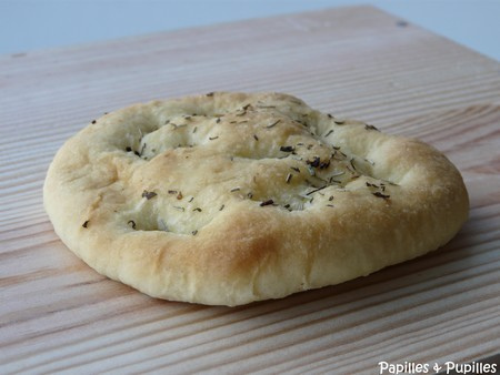 Focaccia aux herbes de Provence