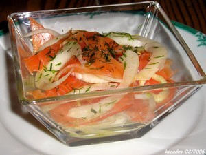 Salade terre mer