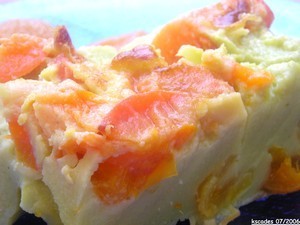 Clafoutis abricots pistache Clafoutis abricots pistache