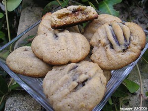 Cadeaux gourmands à faire soi même Sablés aux figues et à la farine de châtaignes