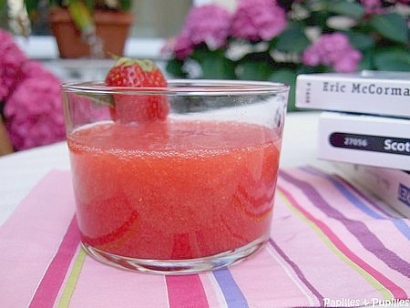 Strawberry Daïquiri Daïquiri aux fraises Du Groove dans la Marmite Strawberry Daïquiri - Daïquiri aux fraises