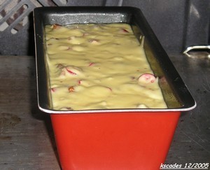 Cake aux noix et aux airelles