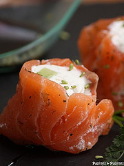 Makis de saumon au Saint Moret