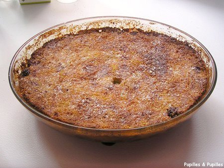 Image Papilles et Pupilles - Clafoutis moelleux aux cerises