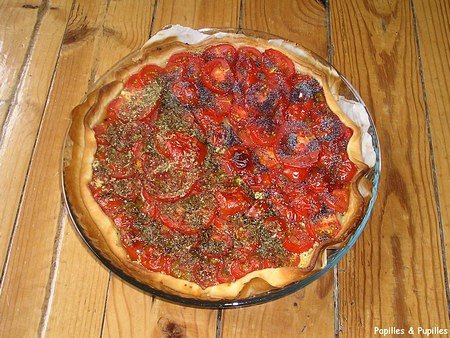 Image Papilles et Pupilles - Tarte coquelicot