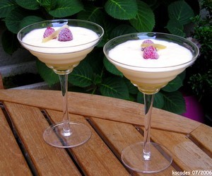 Mousse au mascarpone et aux 3 citrons Mousse au mascarpone et aux 3 citrons