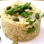 Risotto aux asperges et aux pistaches