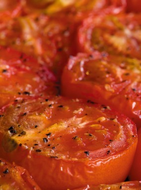Tomates confites au four Image Papilles et Pupilles - Tomates confites au four