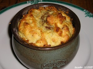 Soufflé aux cèpes