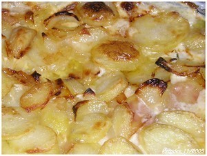 Tentation de Jansson - Gratin de pommes de terre aux anchois