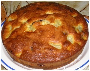 Gâteau rapide poires chocolat Gâteau rapide poires chocolat
