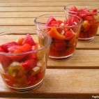 Salade de poivrons grillés