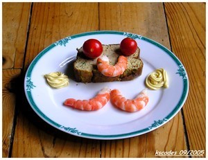 Terrine de thon au coulis de poireaux