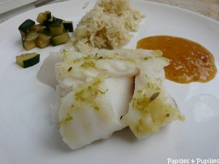 Filets de cabillaud aux agrumes Filets de Cabillaud aux agrumes