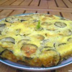 Flan de courgettes à la menthe