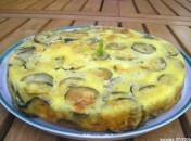 Flan de courgettes à la menthe Flan de courgettes à la menthe