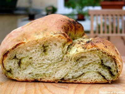 Pain au Pesto Pain au pesto