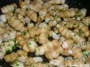 Crosnes aux herbes Crosnes aux herbes